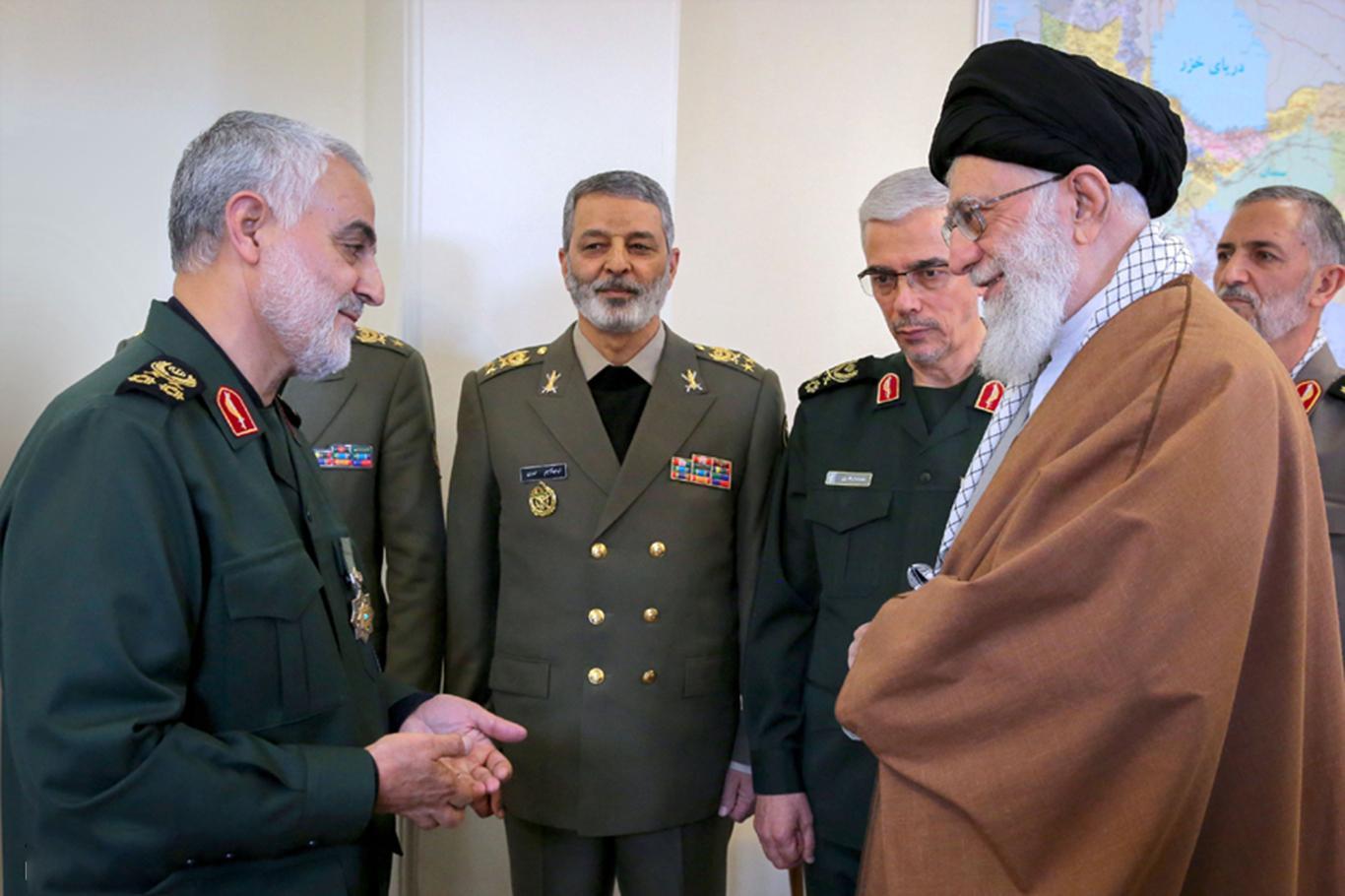 Qasem Soleimani killed in a US helicopter attack in Baghdad
